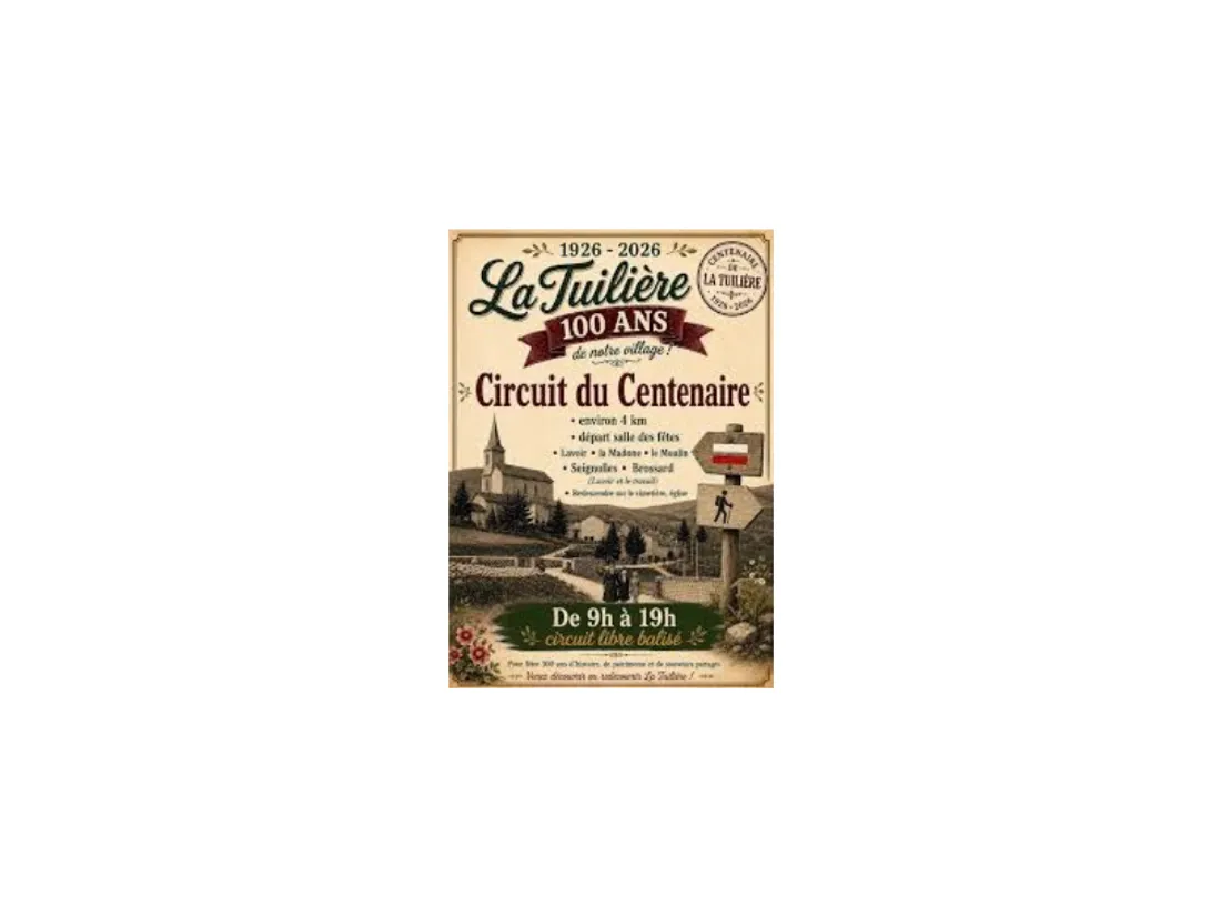 La Tuilière fête ses 100 ans !