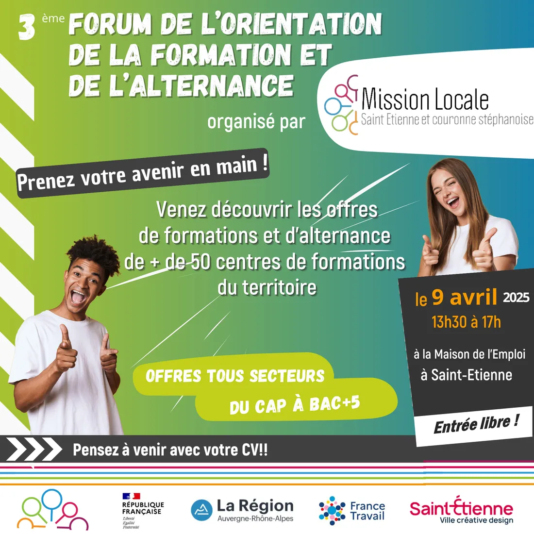 Forum de la Mission locale à St-Etienne