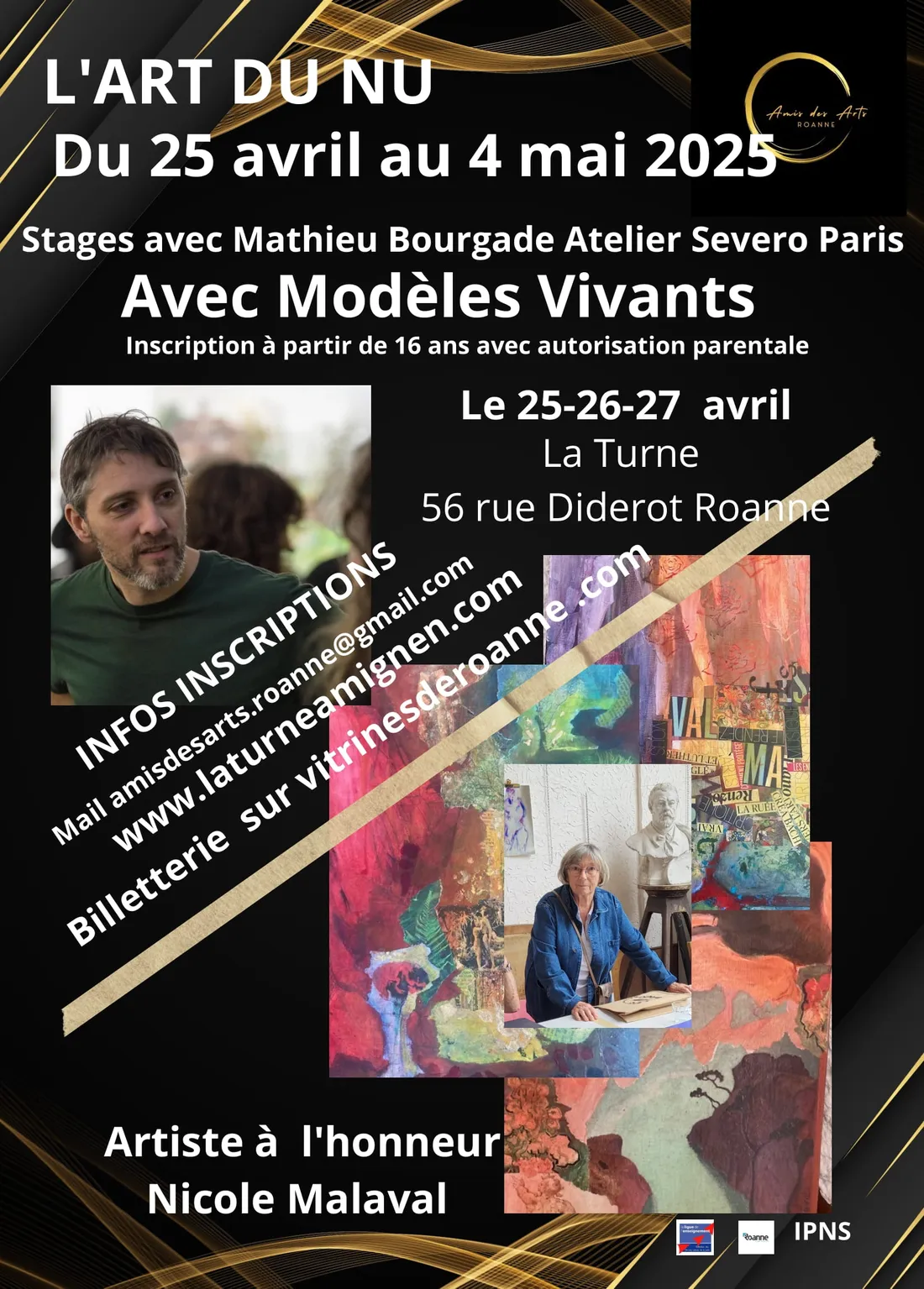 "L'Art du Nu" à Roanne