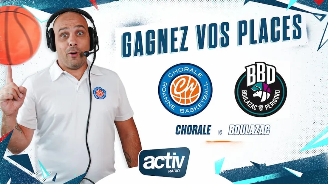 Jeu antenne - Gagnez vos places pour le match de la Chorale face à Boulazac