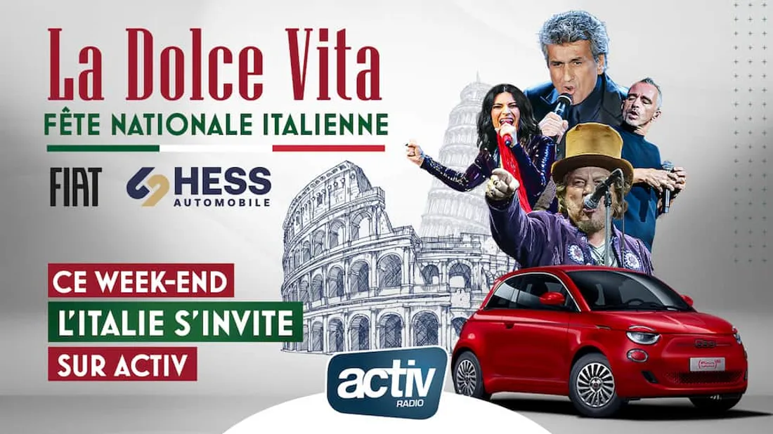La Dolce Vita s'invite sur ACTIV