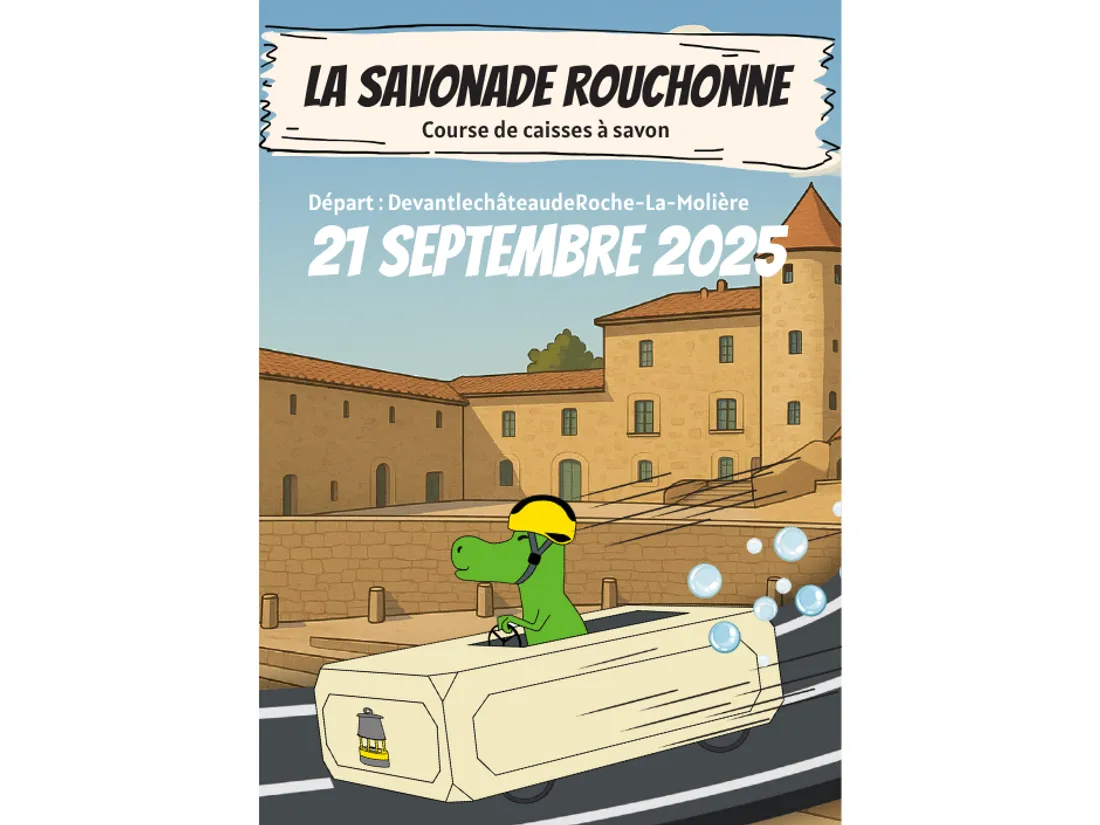 Course de caisses à savon à Roche-la-Molière