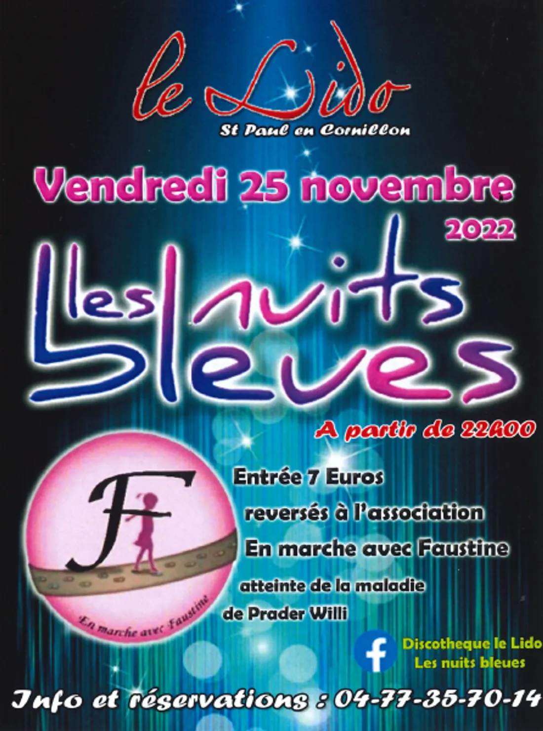 Les Nuits Bleues au Lido à St-Paul-en-cornillon