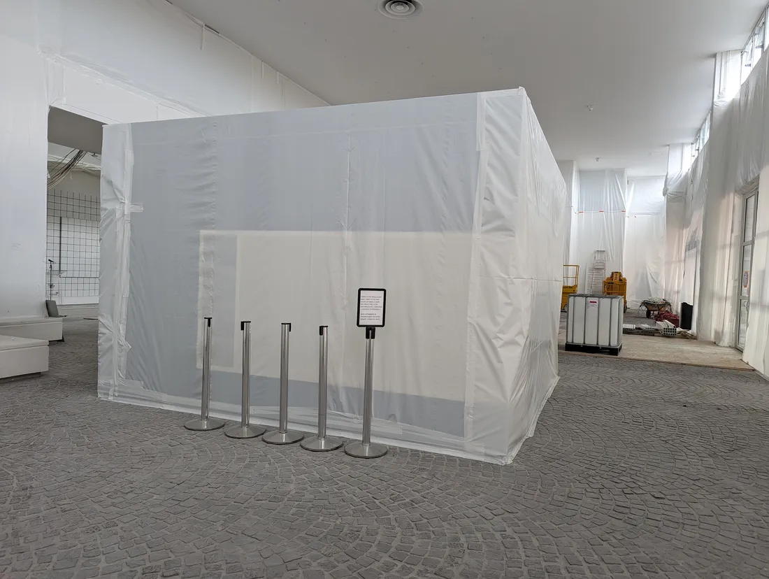 Le Musée d'Art Moderne en travaux depuis bientôt 1 an