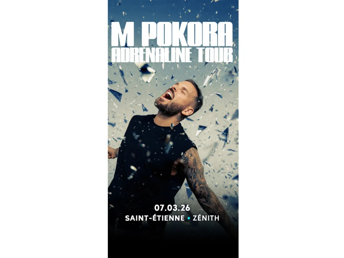 M. Pokora en concert au Zénith de St-Etienne