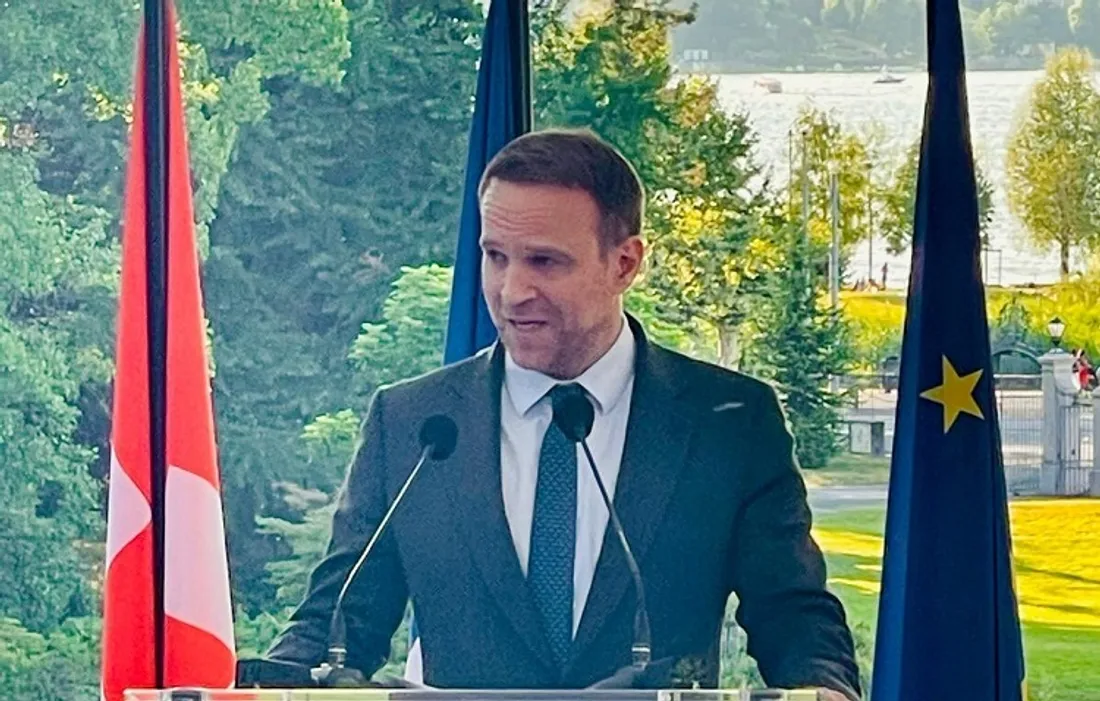 Marc Ferracci le ministre en charge de l'Industrie est en visite dans la Loire