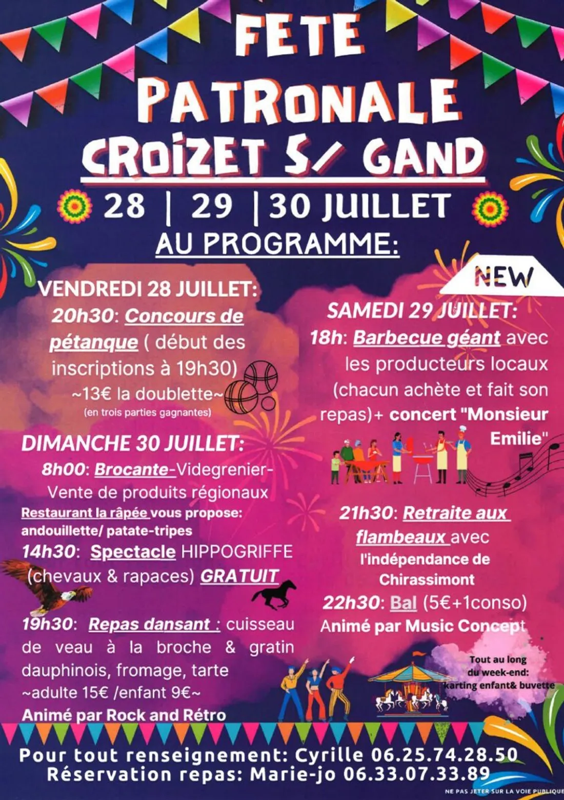 Marché artisanal de Croizet-sur-Gand