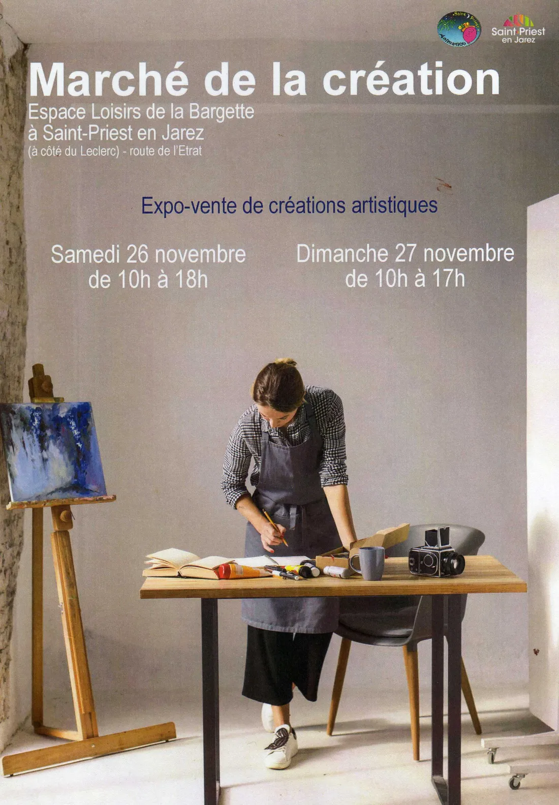 Marché de la Création à St-Priest-en-Jarez