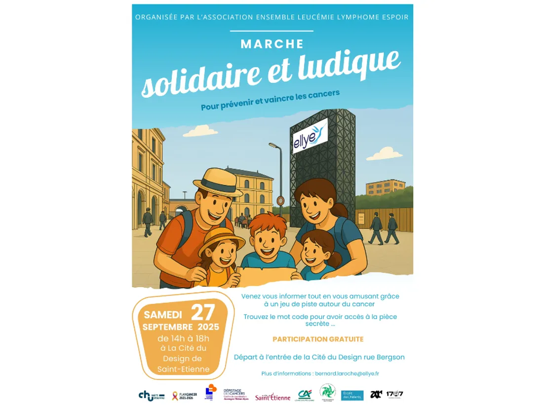 Marche solidaire et ludique à St-Etienne
