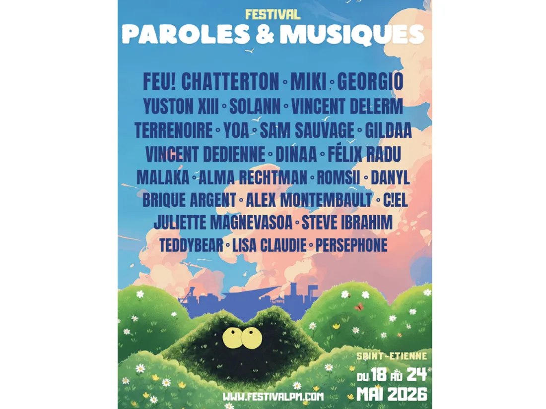 Festival Paroles & Musiques à St-Etienne