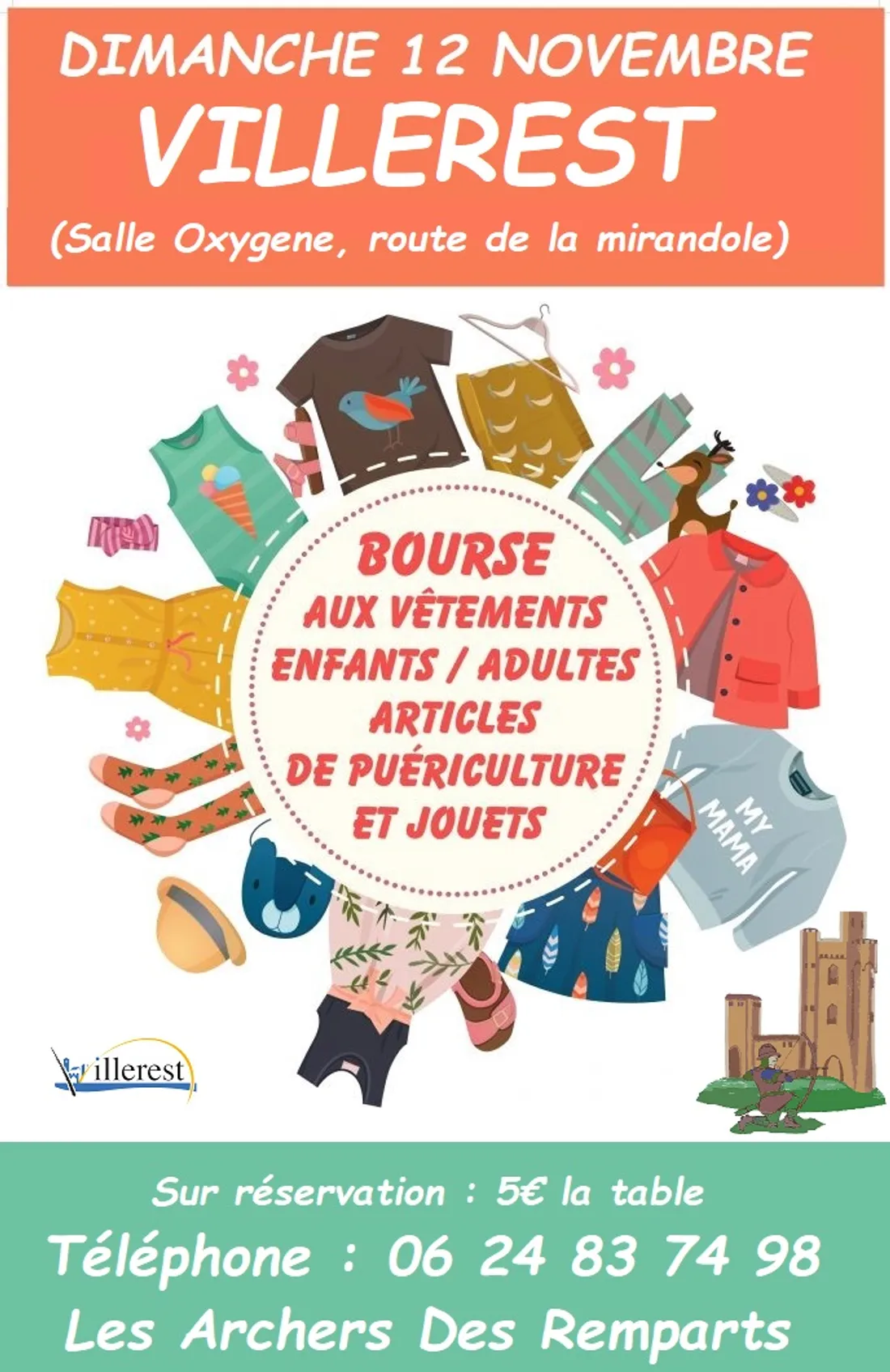 Vide dressing et bourse aux jouets à Villerest
