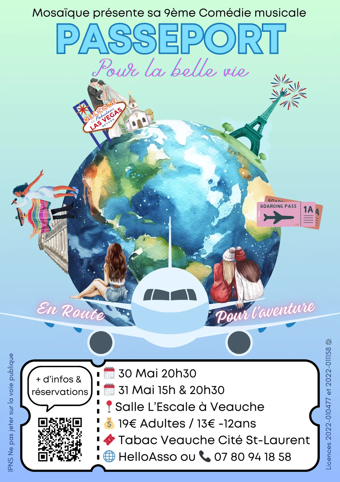 Comédie Musicale "Passeport pour la vie" à Veauche