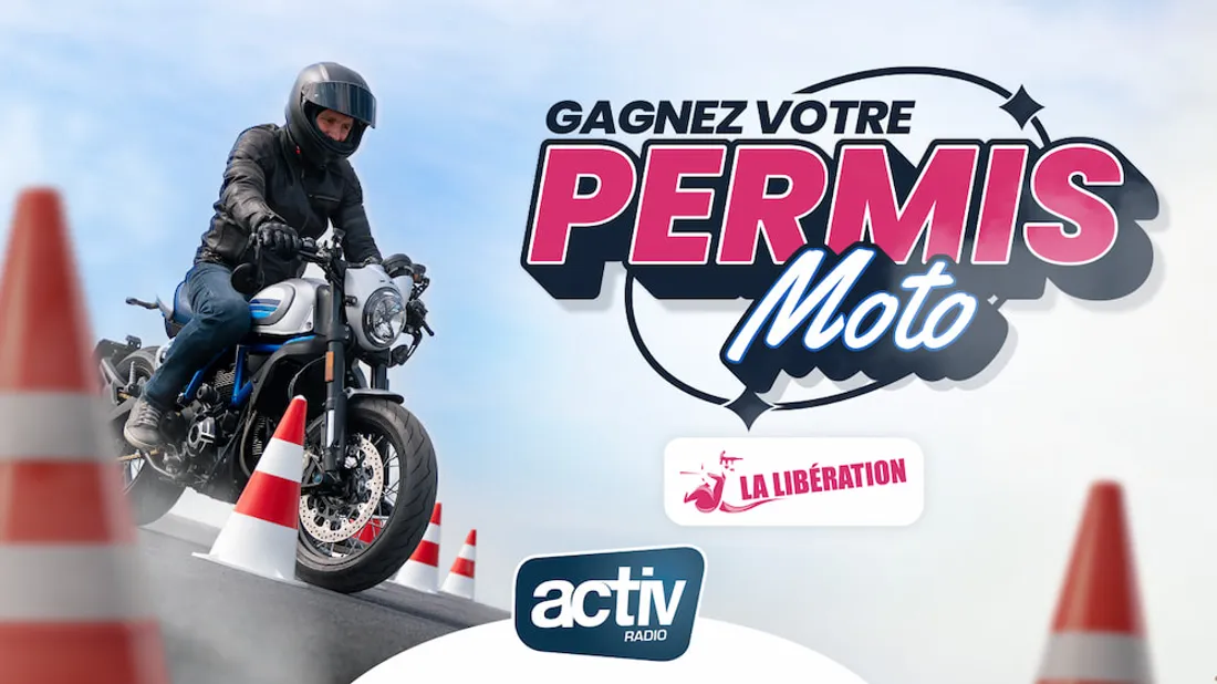 Jeu antenne - Gagnez votre permis moto 2025