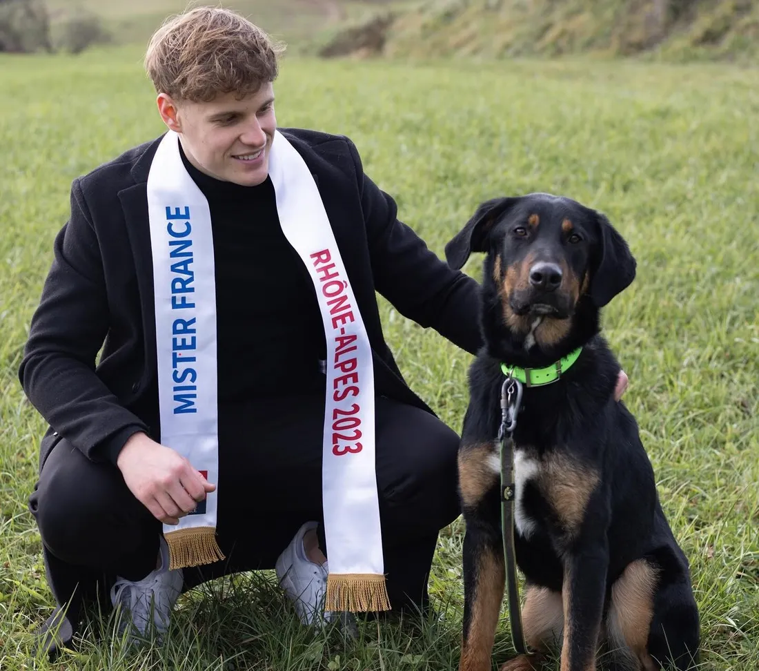 Charles STEMPER, Mister Rhône-Alpes, engagée pour la protection animale