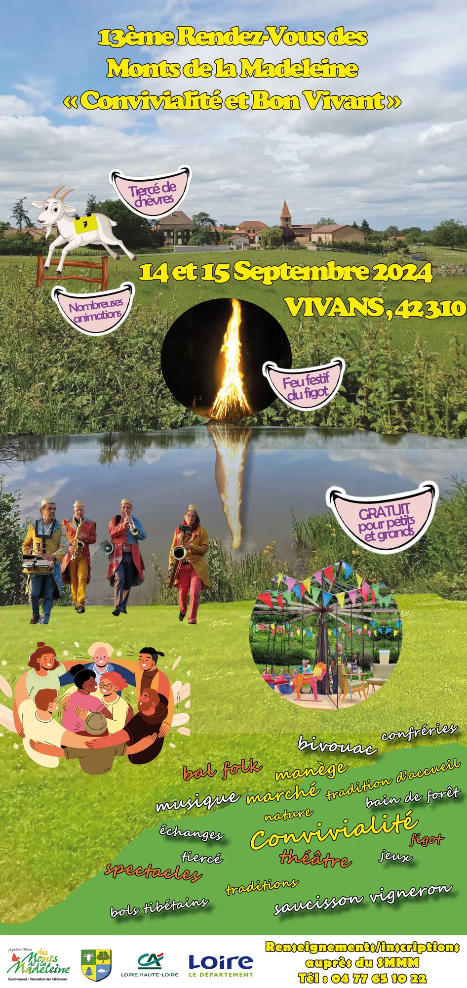 13ème Rendez-vous des Monts de la Madeleine à Vivans