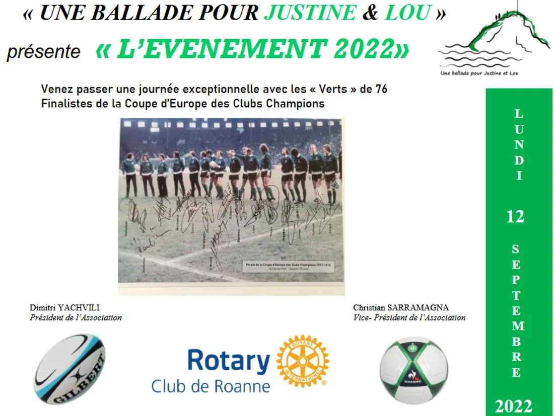 Evénement 2022 du Rotary Club de Roanne