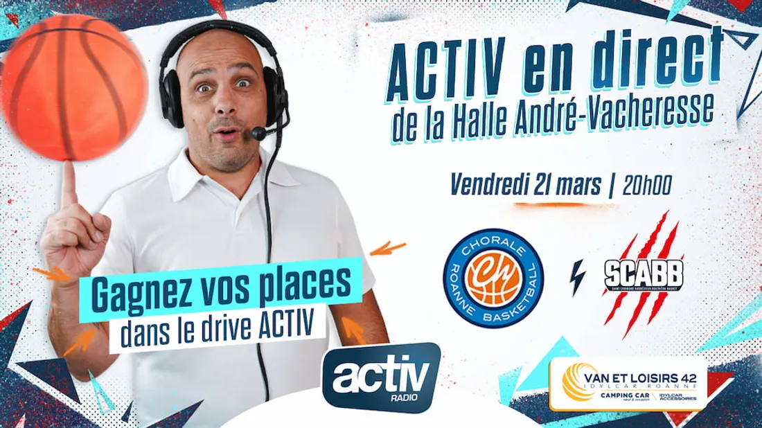 Jeu antenne - Gagnez vos places pour le derby de la Chorale face au SCABB
