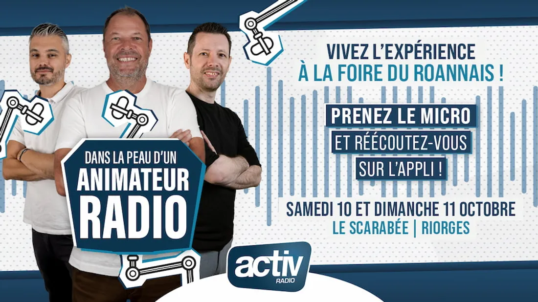 Dans la peau d'un animateur à la Foire du Roannais !