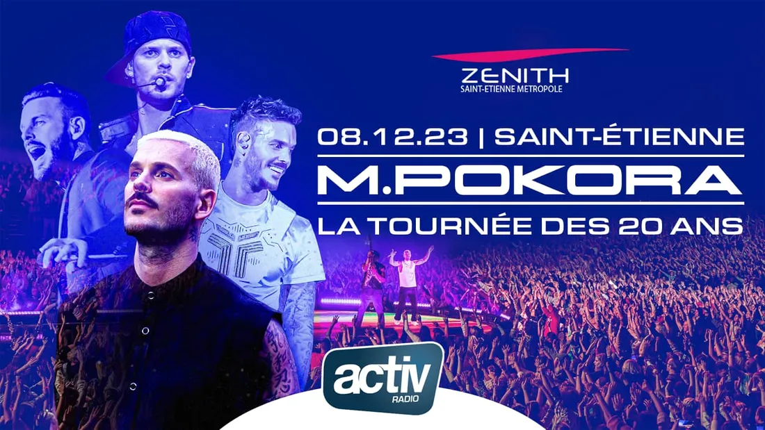 M.Pokora Zénith Saint-Etienne