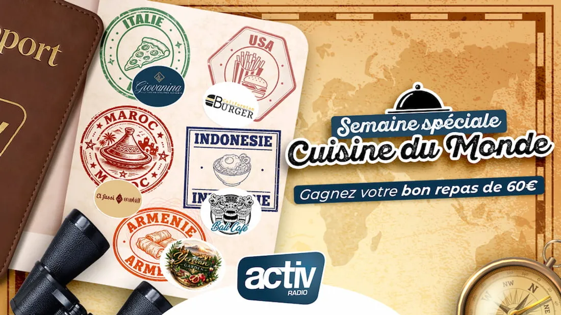 Jeu antenne - Semaine spéciale cuisine du monde 
