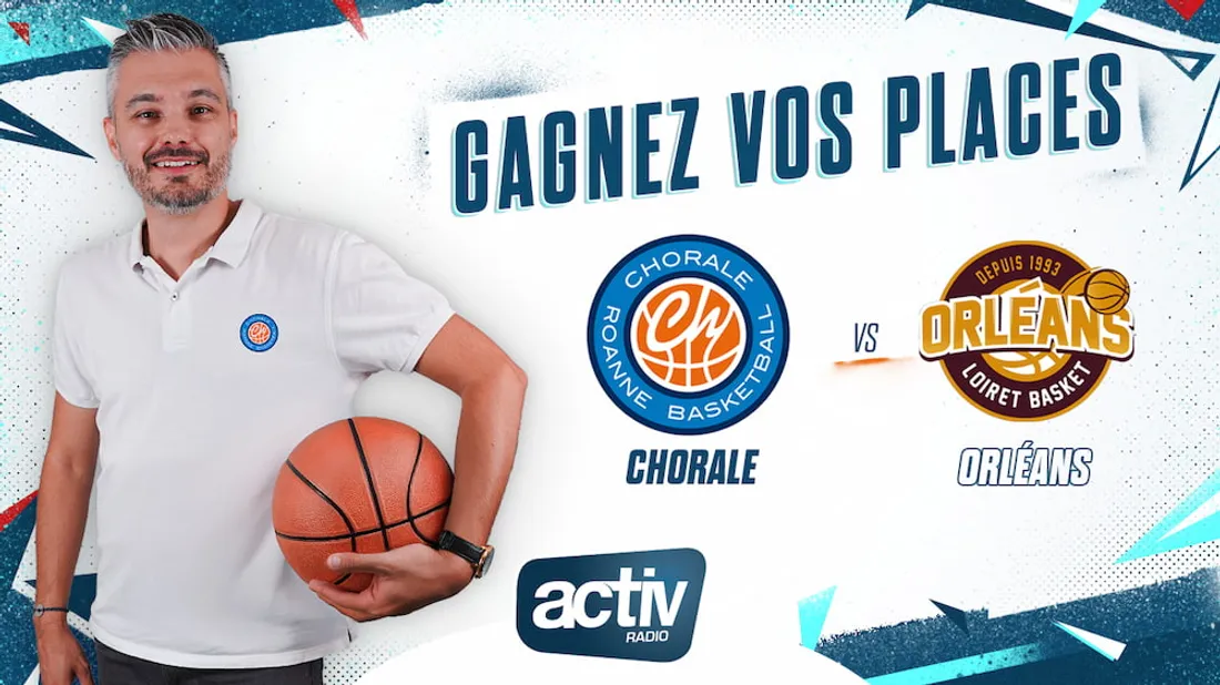 Gagnez vos places pour le match de La Chorale face à Orléans