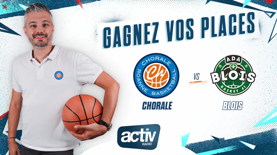 Gagnez vos places pour le match de La Chorale face à Blois