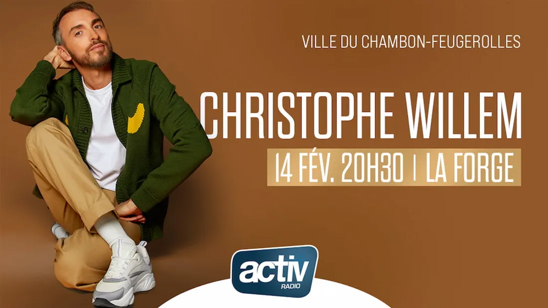 Christophe Willem à La Forge