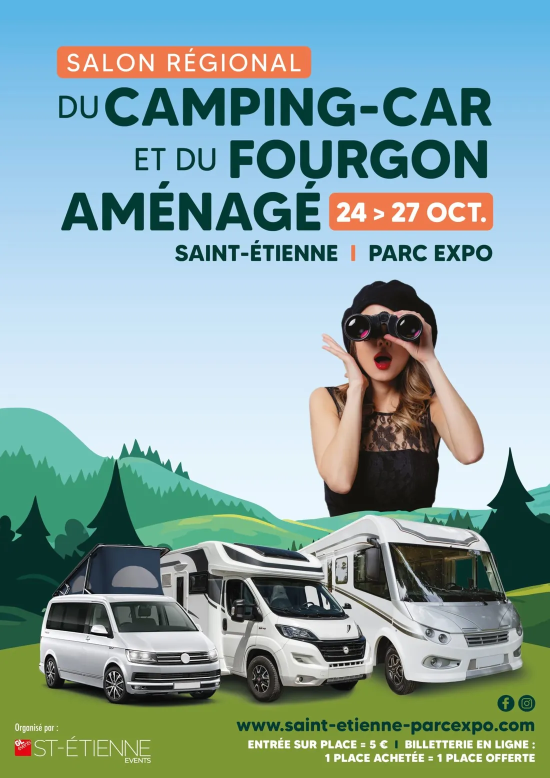 Salon du camping-car et du fourgon aménagé à St-Etienne