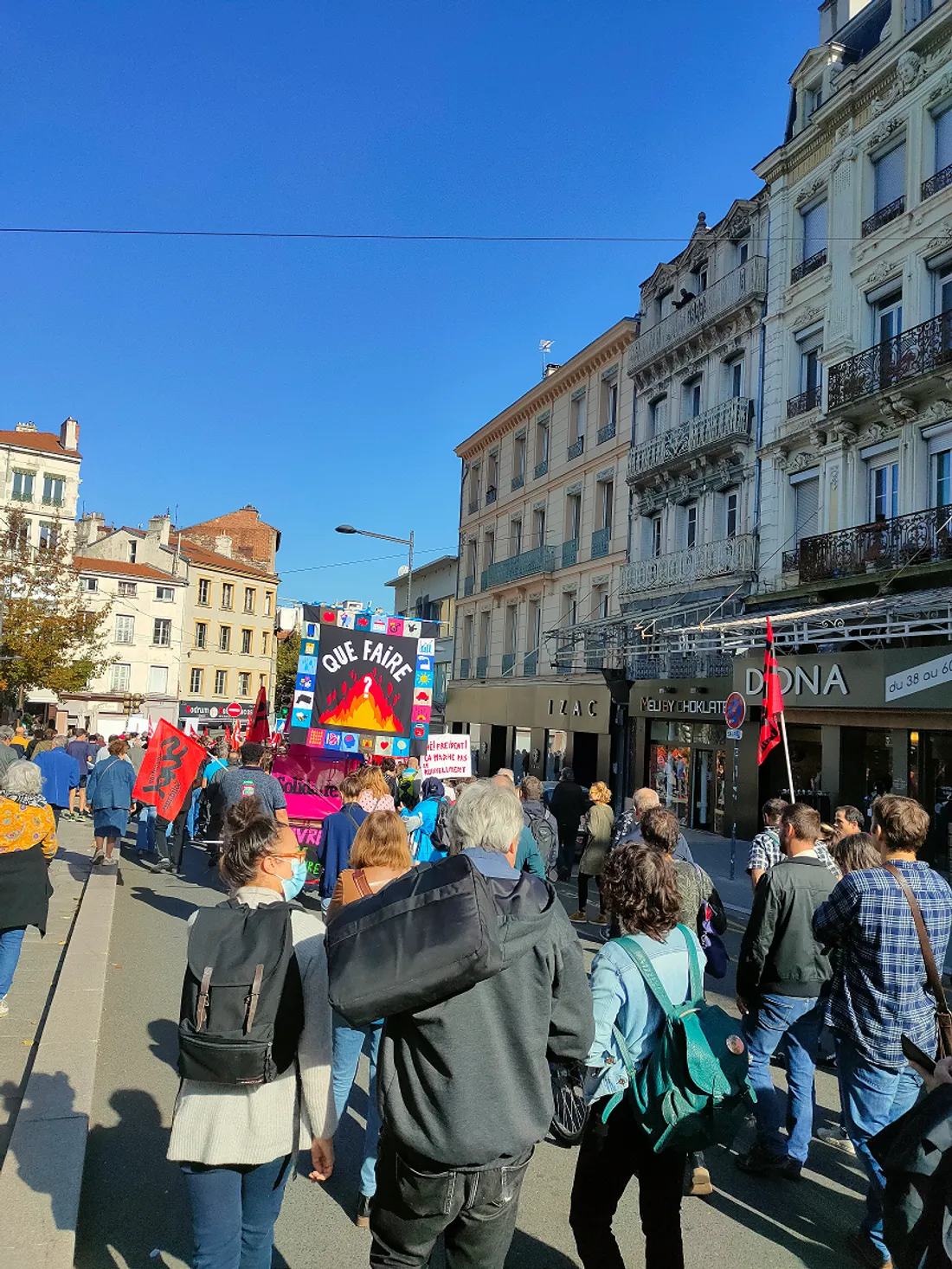 Manifestation mardi 18 octobre