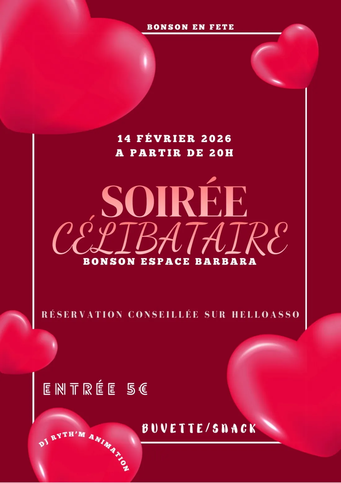 Soirée célibataire à Bonson