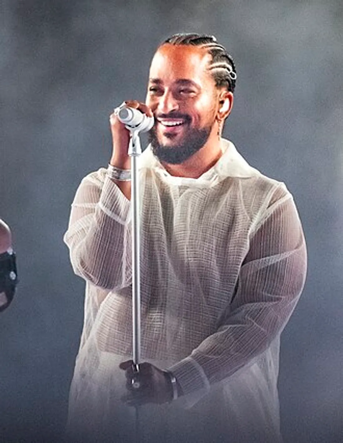 Slimane à l'Eurovision.