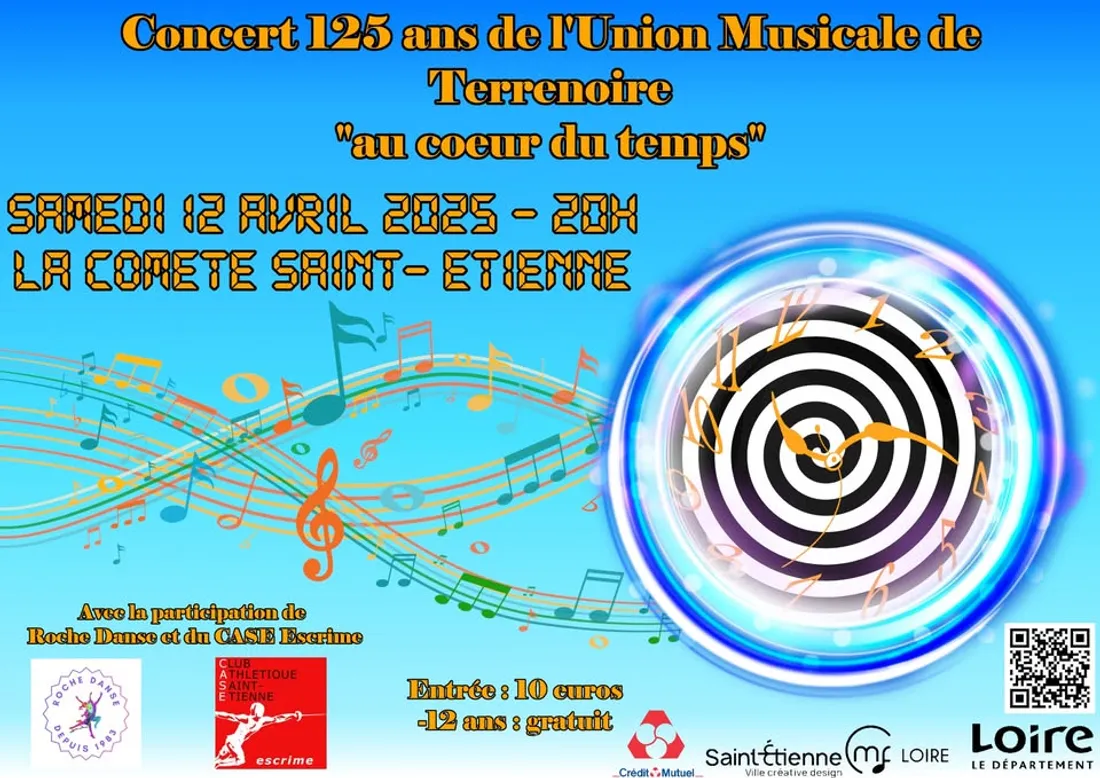 Concert de l'Union Musicale de Terrenoire à St-Etienne