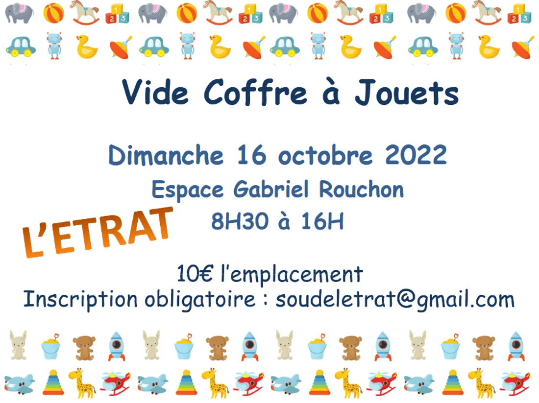 Vide coffre à jouets à L'Etrat