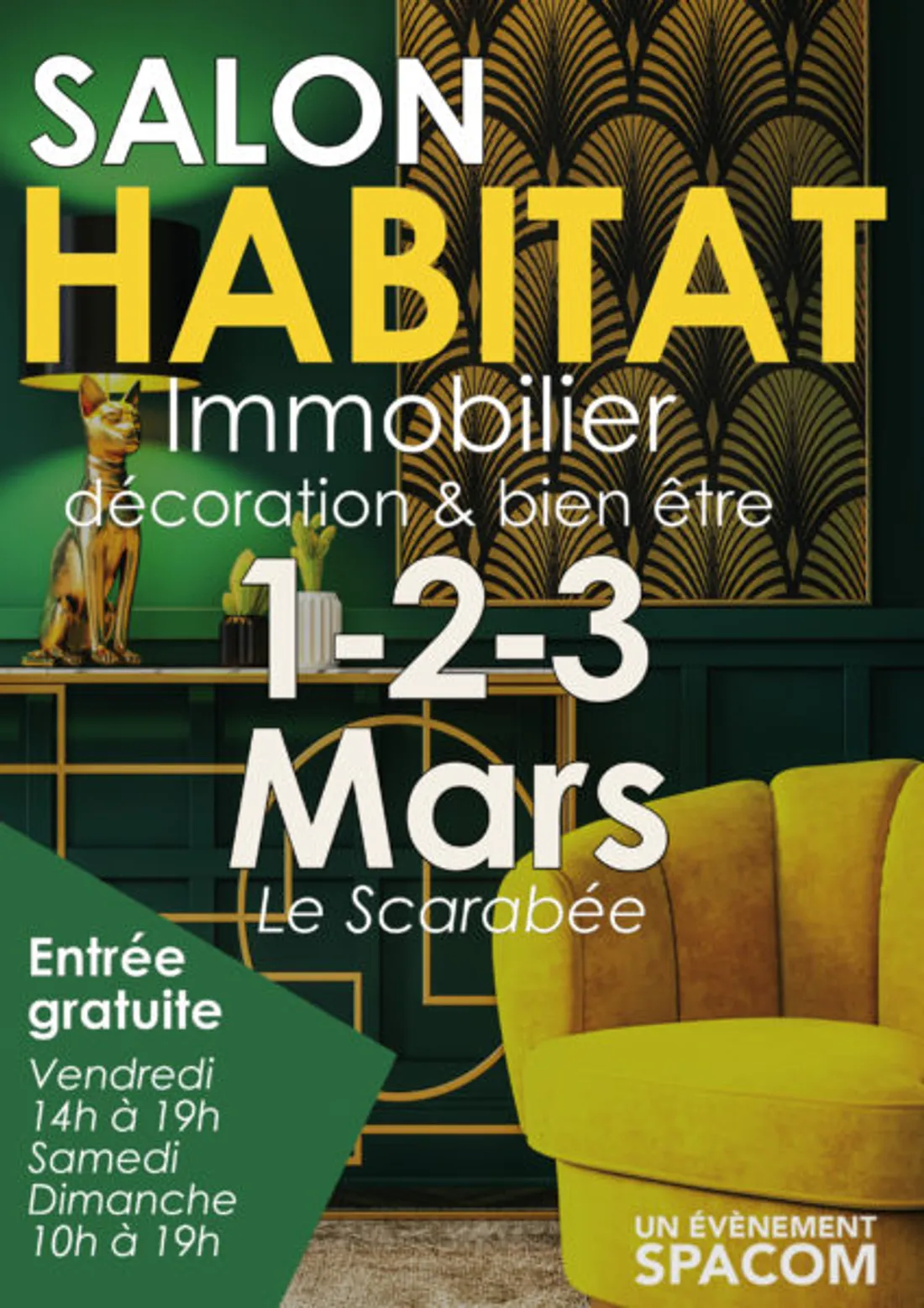 SALON DE L'HABITAT ET DE L'IMMOBILIER AU SCARABÉE À RIORGES