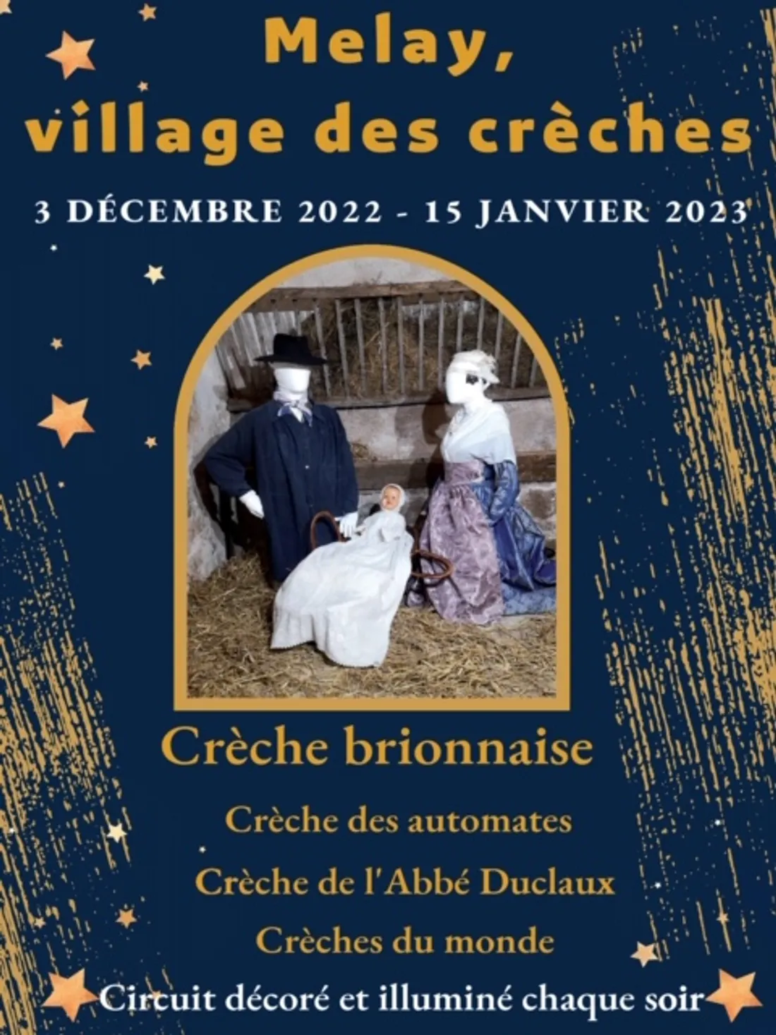 Melay, village des crèches