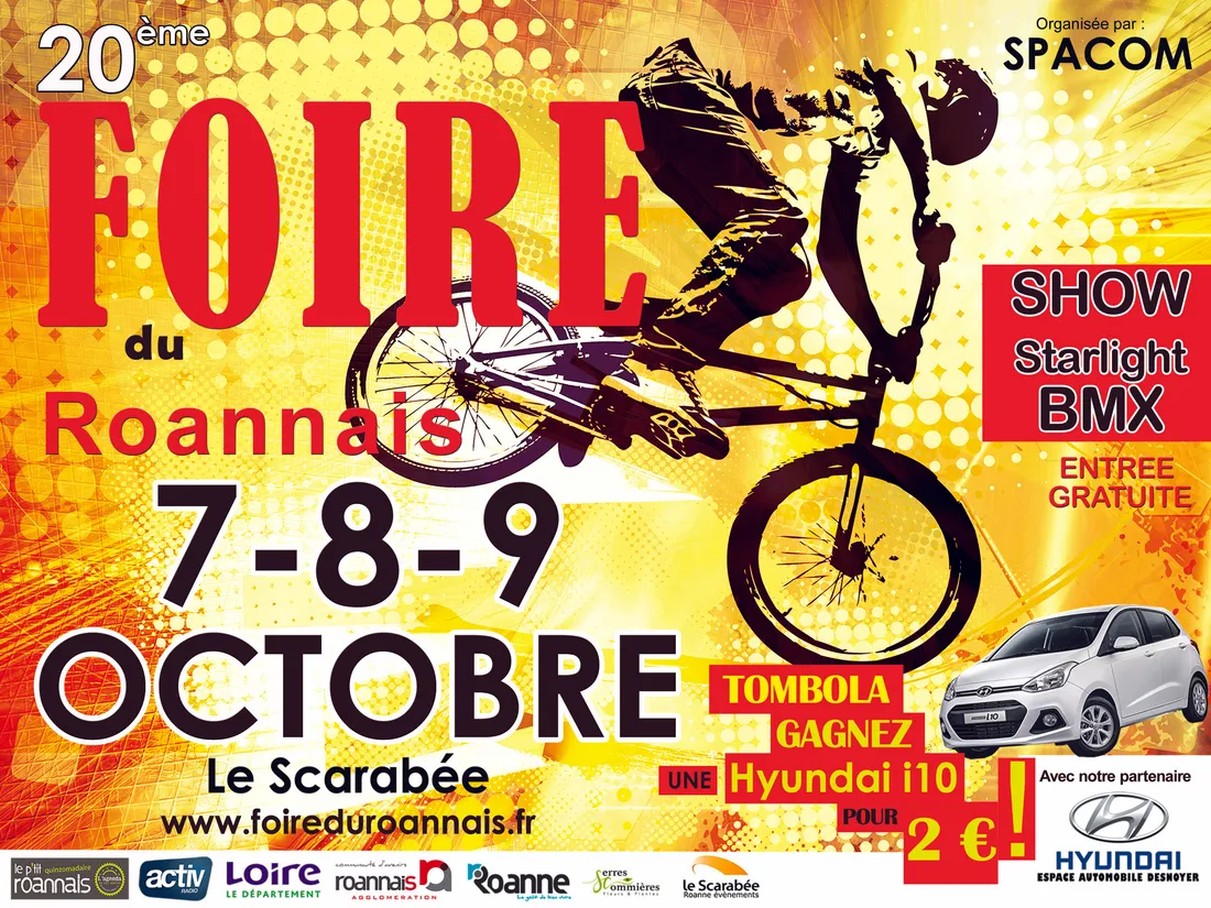 20ème édition de la Foire du Roannais au Scarabée à Riorges