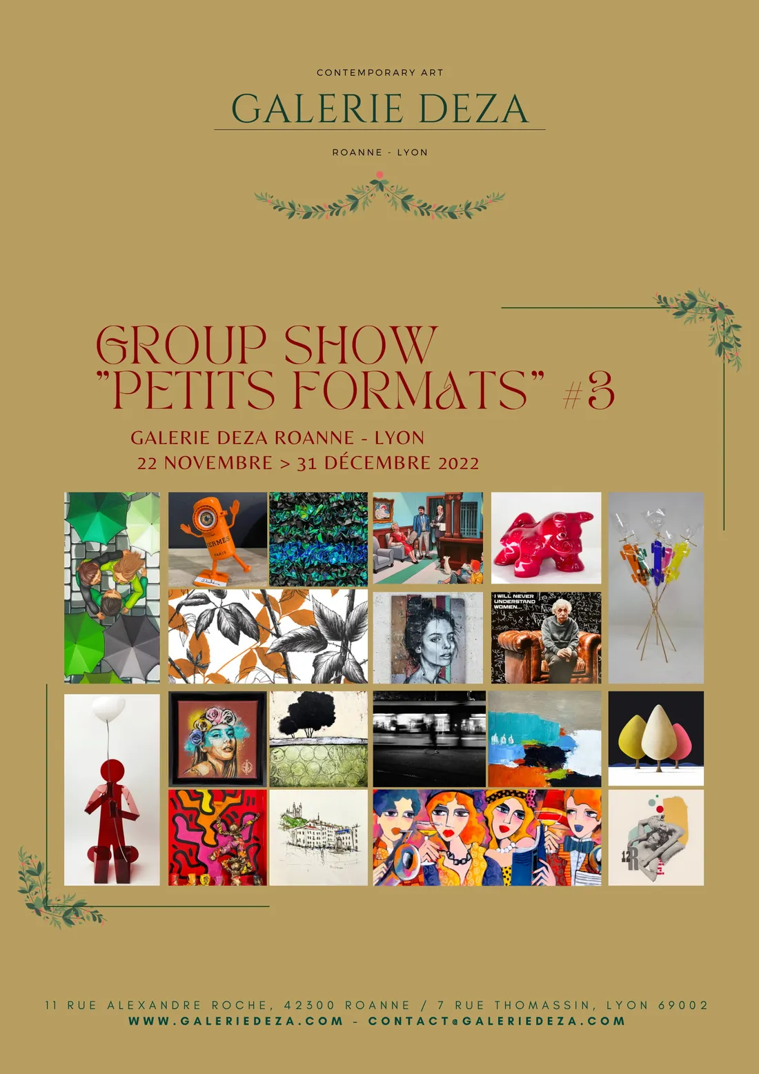 Exposition "Petits Formats" à Roanne