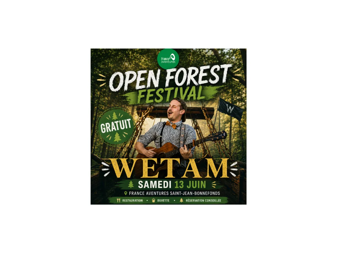 Open Forest Festival à St-Jean-Bonnefonds - WETAM