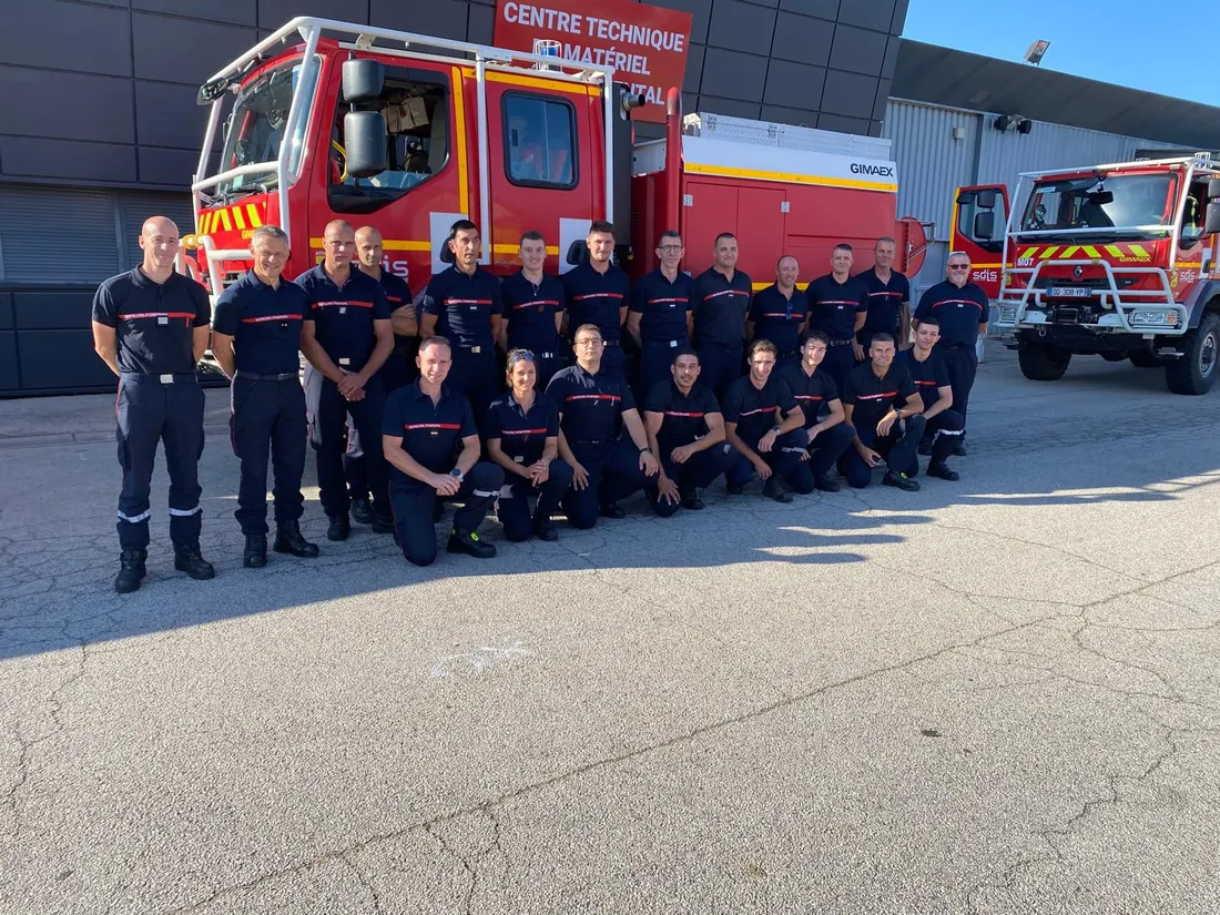 22 pompiers ligériens sont en renfort pour lutter contre les feux dans l'Aude