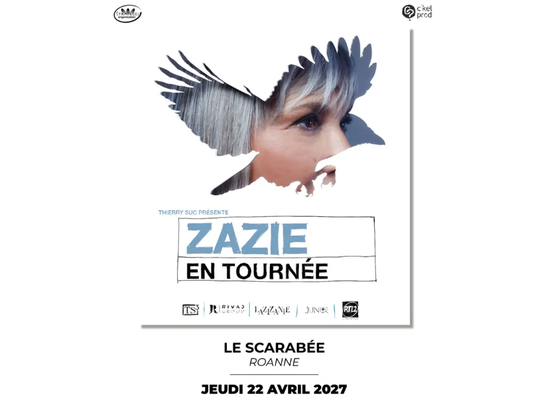 Zazie en concert au Scarabée de Riorges