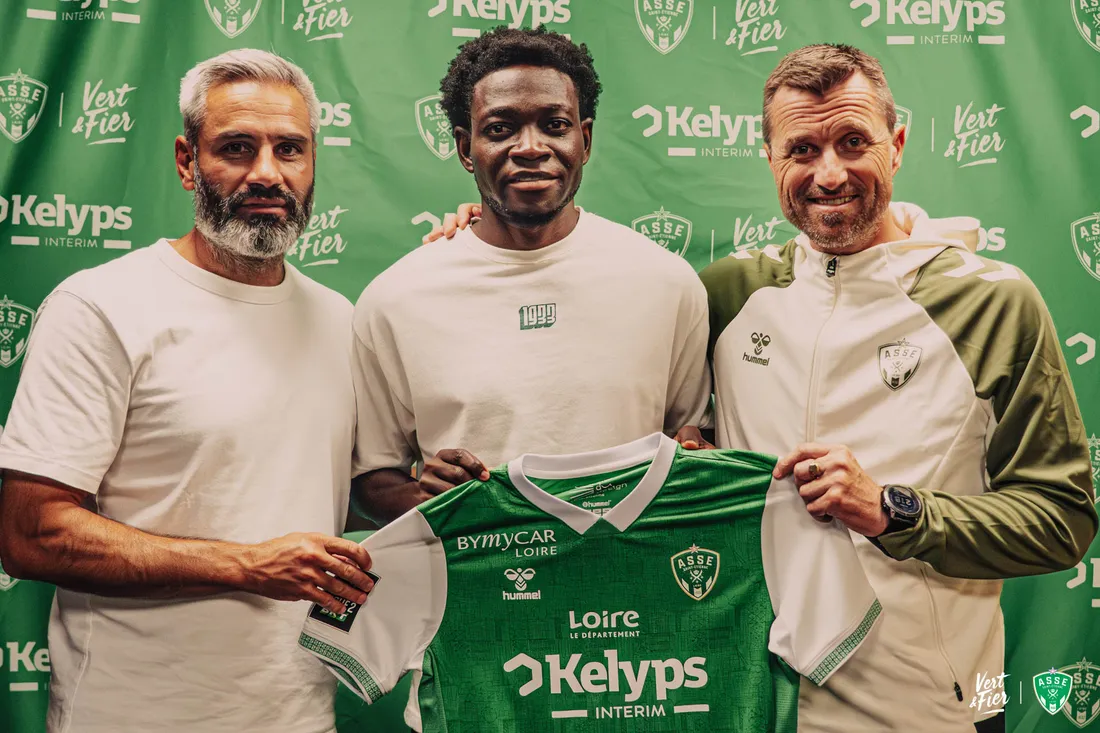 Ebenezer Annan rejoint l'ASSE et devient la 6e recrue de la saison 2025-2026