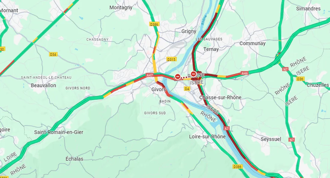 La situation à 15h45.