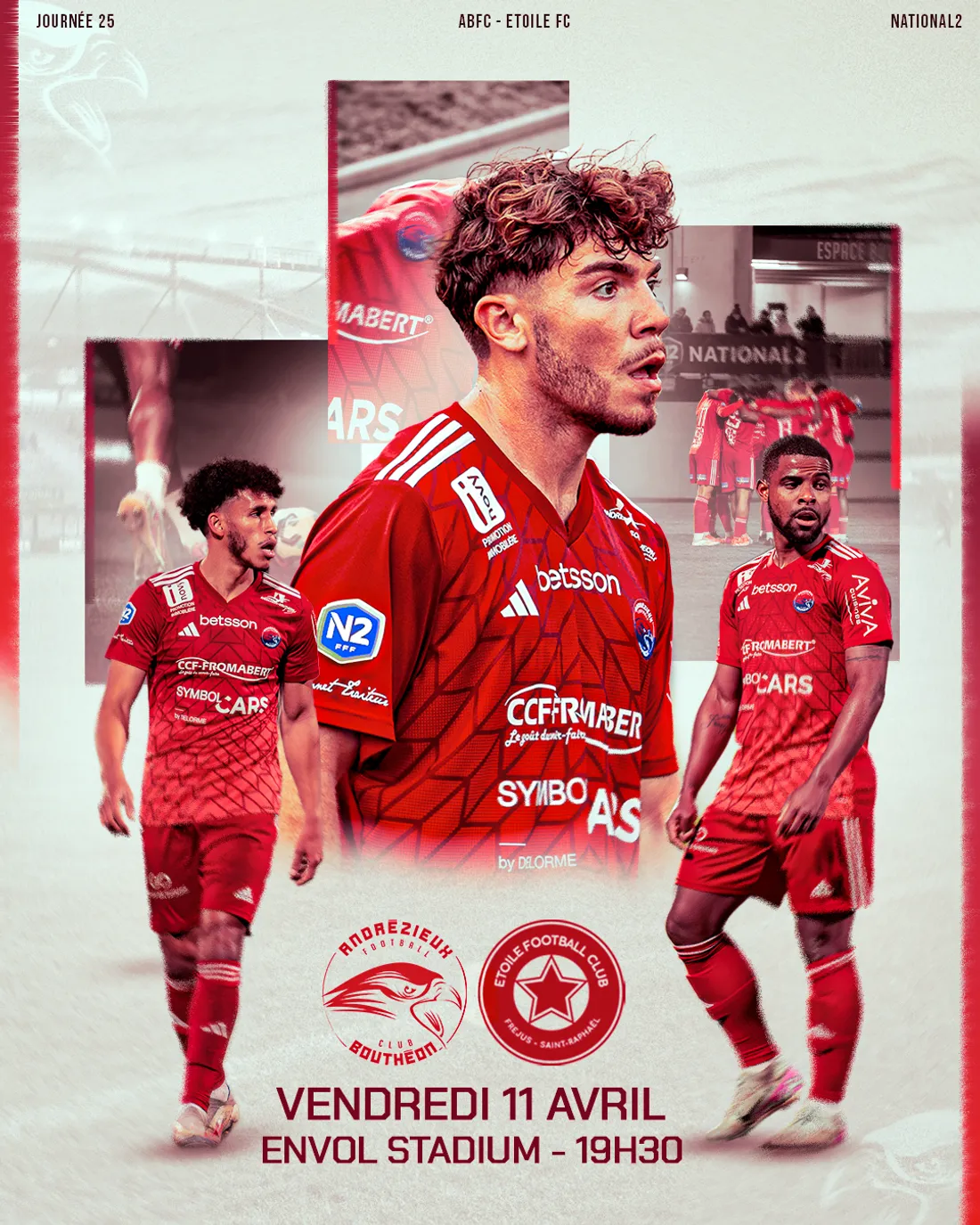 Match ABFC / L'Etoile FC Fréjus St-Raphael