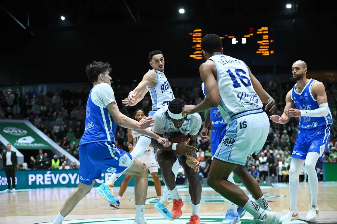 Basket : Dylan Affo Mama lors du succès roannais à Blois