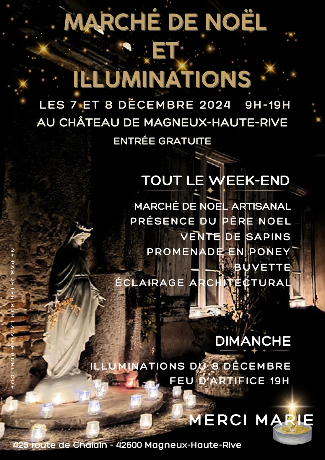 Marché de Noel à Magneux-Haute-Rive