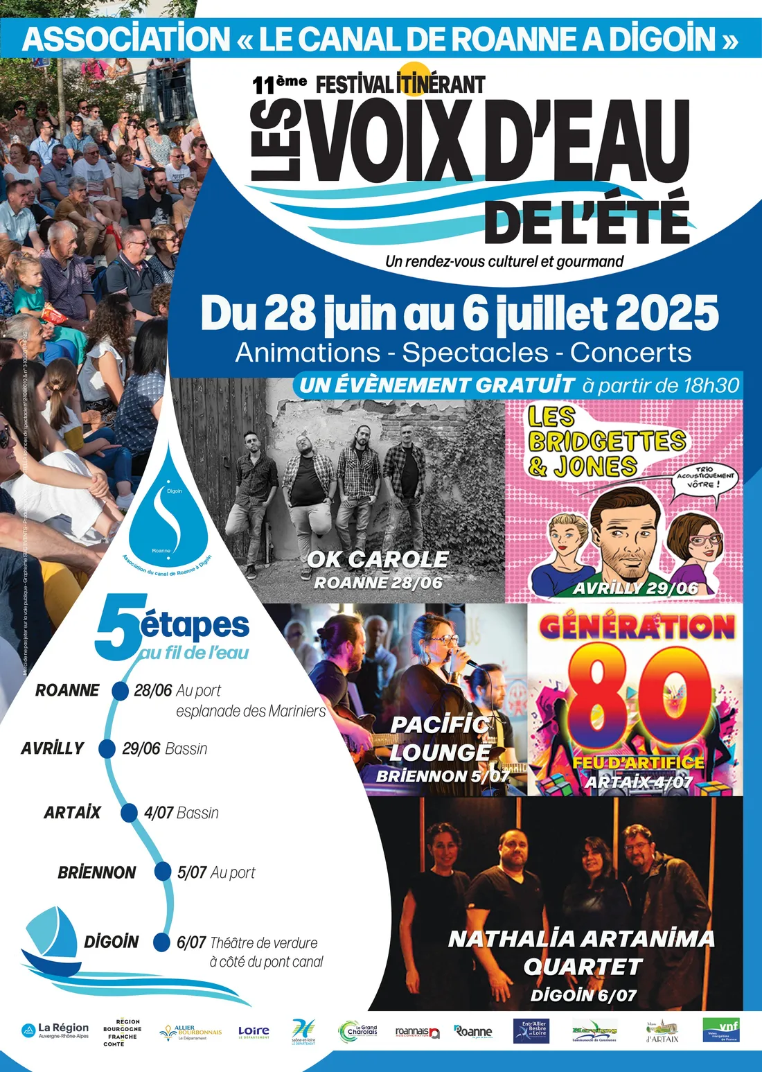 Festival itinérant Les Voix d'Eau de l'été