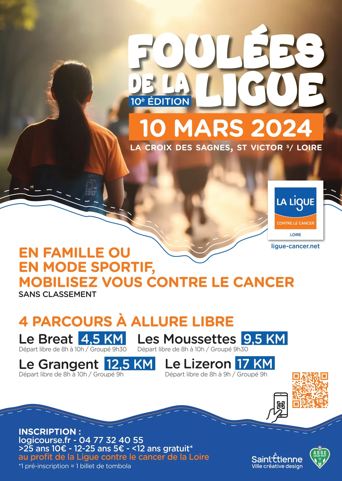 Les Foulées de la Ligue à St-Victor-sur-Loire