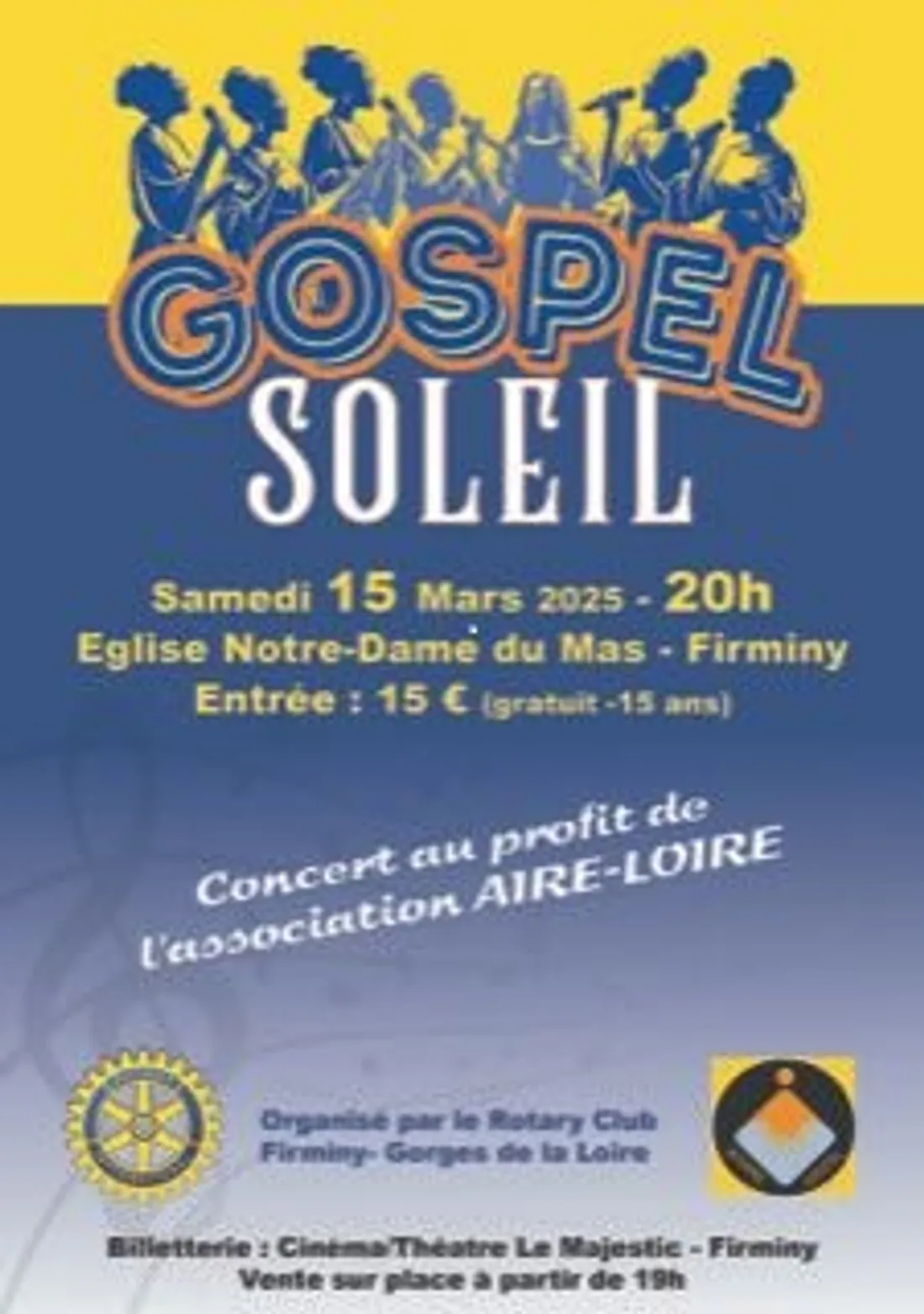 Concert Gospel à Firminy 