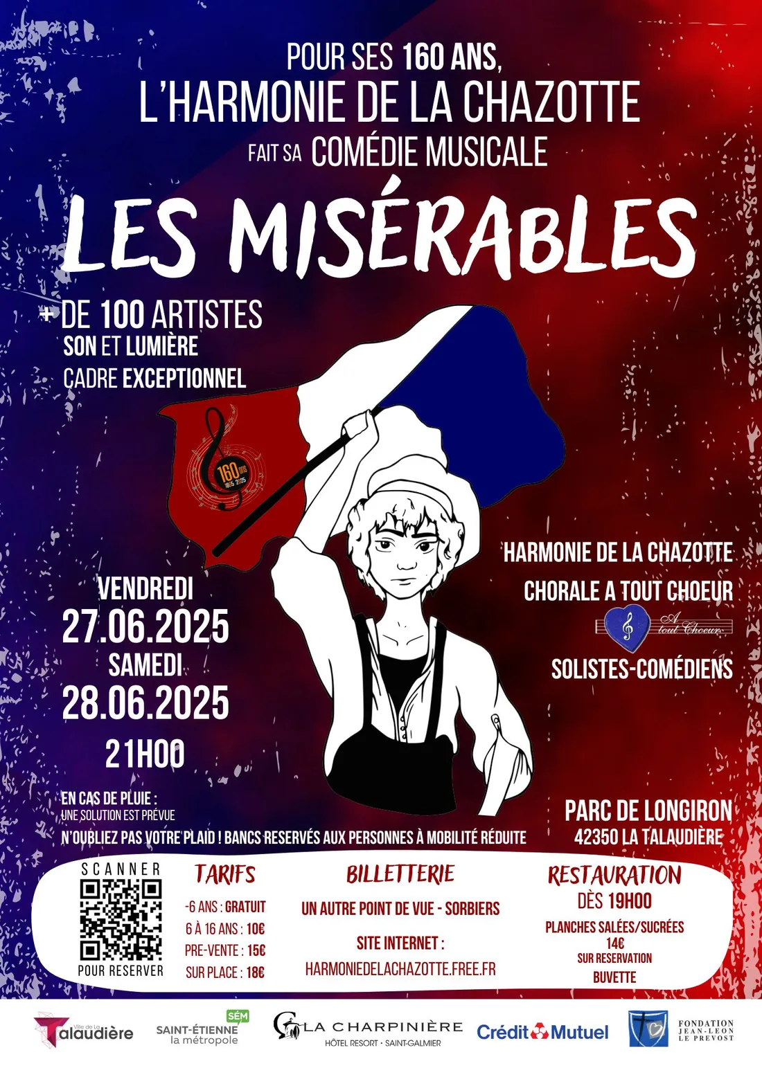 Comédie musicale "Les Misérables" à La Talaudière