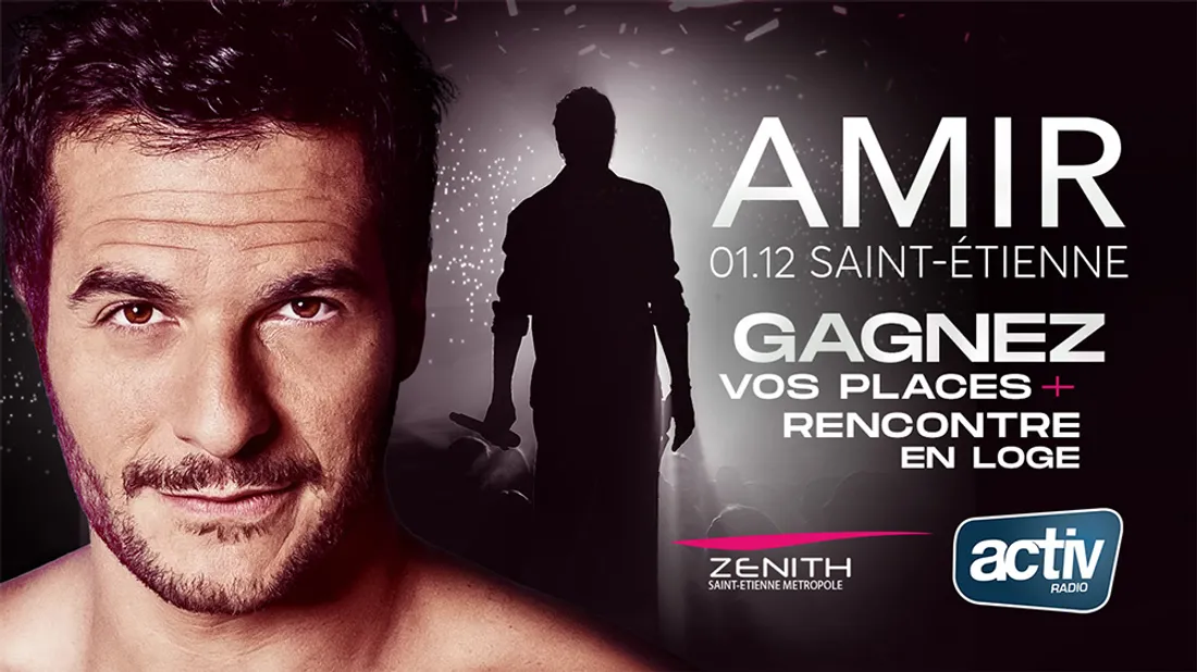 Amir au Zenith de Saint-Étienne